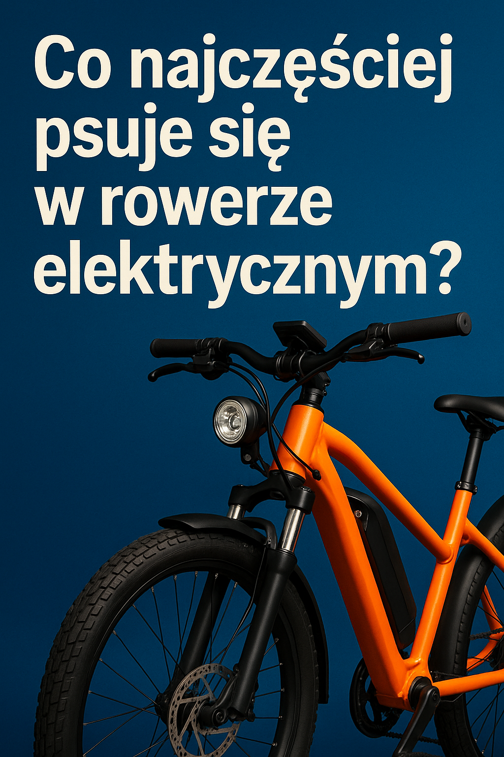 Co najczęściej psuje się w rowerze elektrycznym?