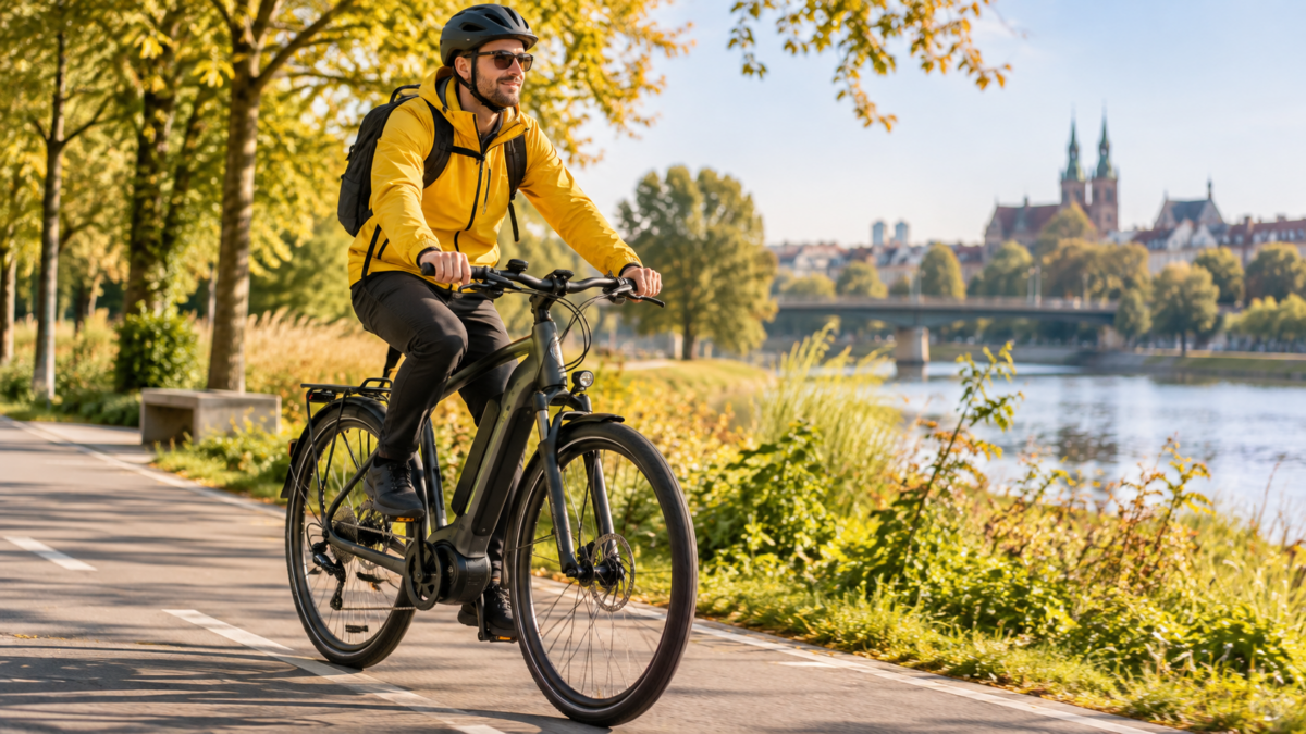 Rower elektryczny podczas codziennej jazdy – czy warto kupić e-bike