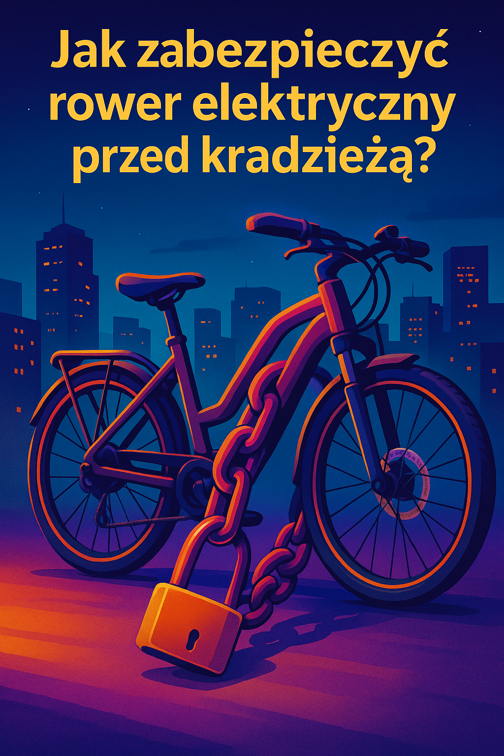 Jak zabezpieczyć rower elektryczny przed kradzieżą