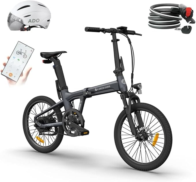 Rower elektryczny A Dece Oasis ADO Air 20S – Składany