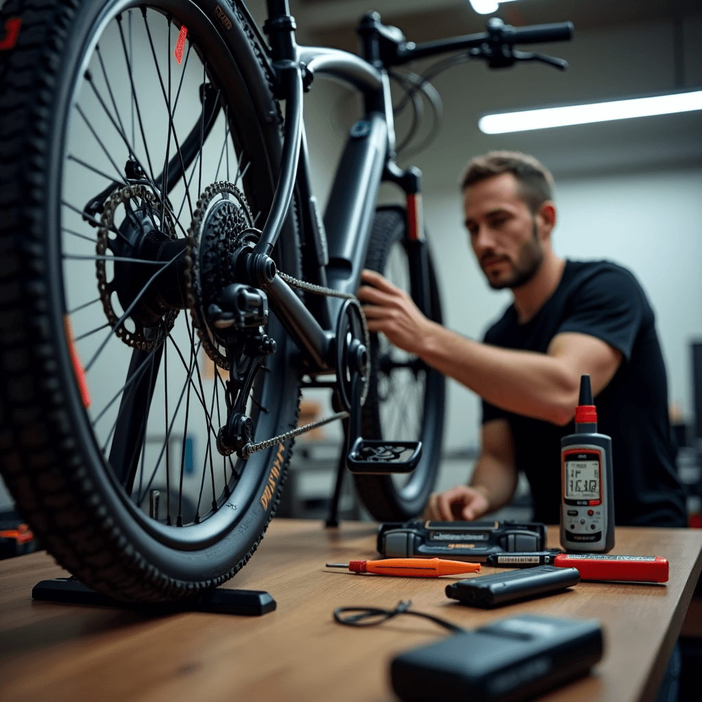 konserwacja roweru elektrycznego