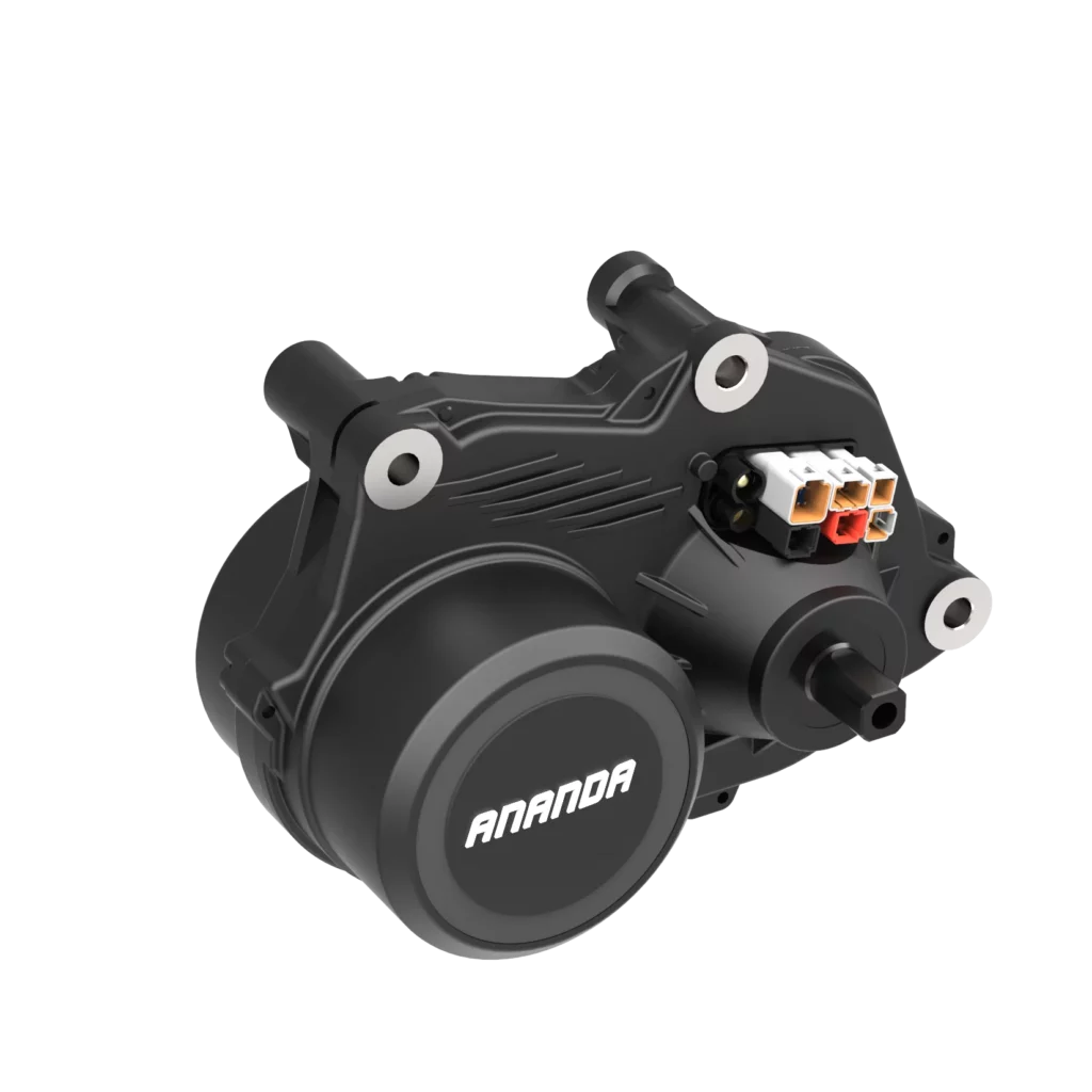 Uniwersalny silnik centralny Ananda M81 do rowerów trekkingowych