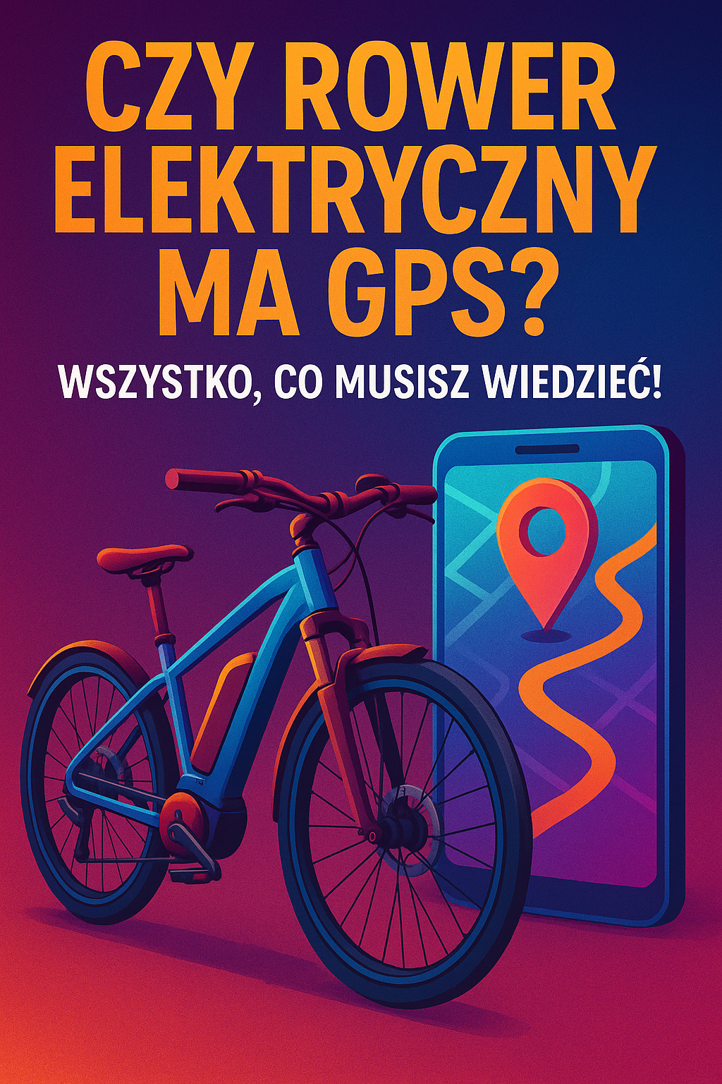 Czy rower elektryczny ma GPS