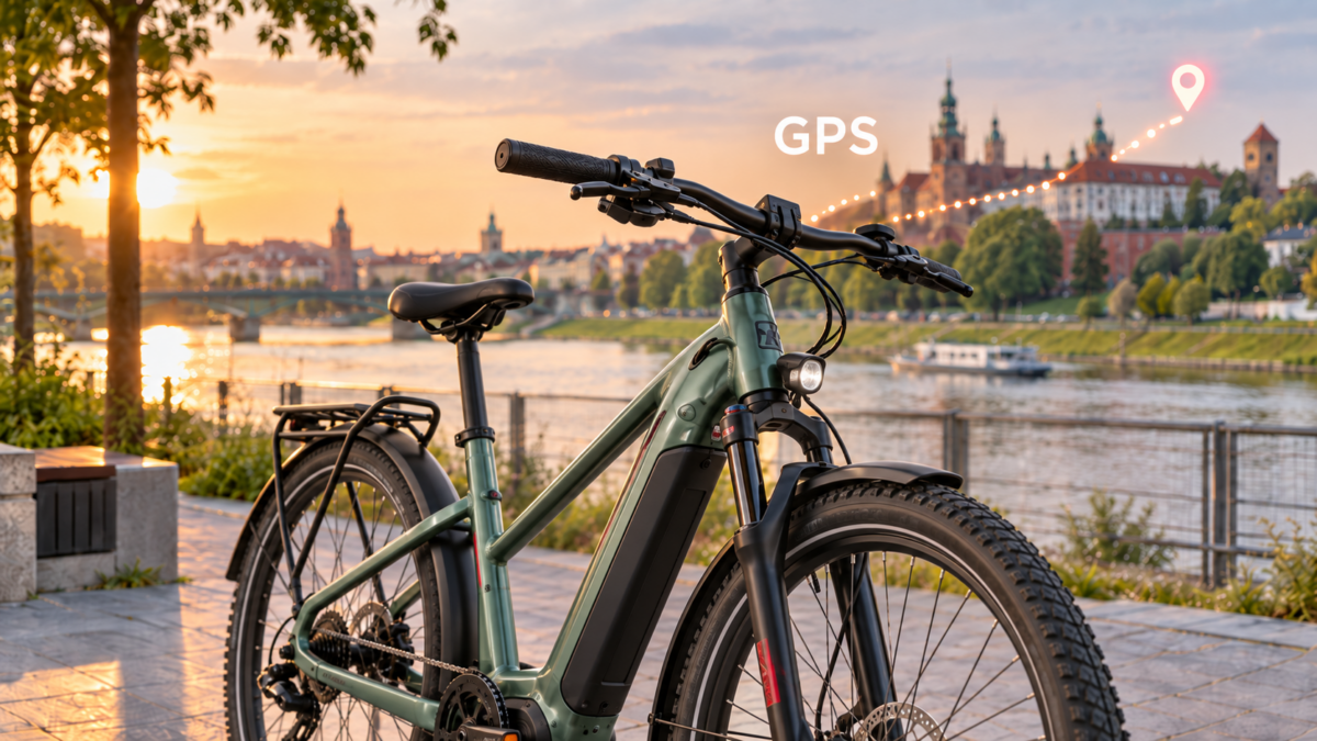 Czy rower elektryczny ma GPS - okładka artykułu