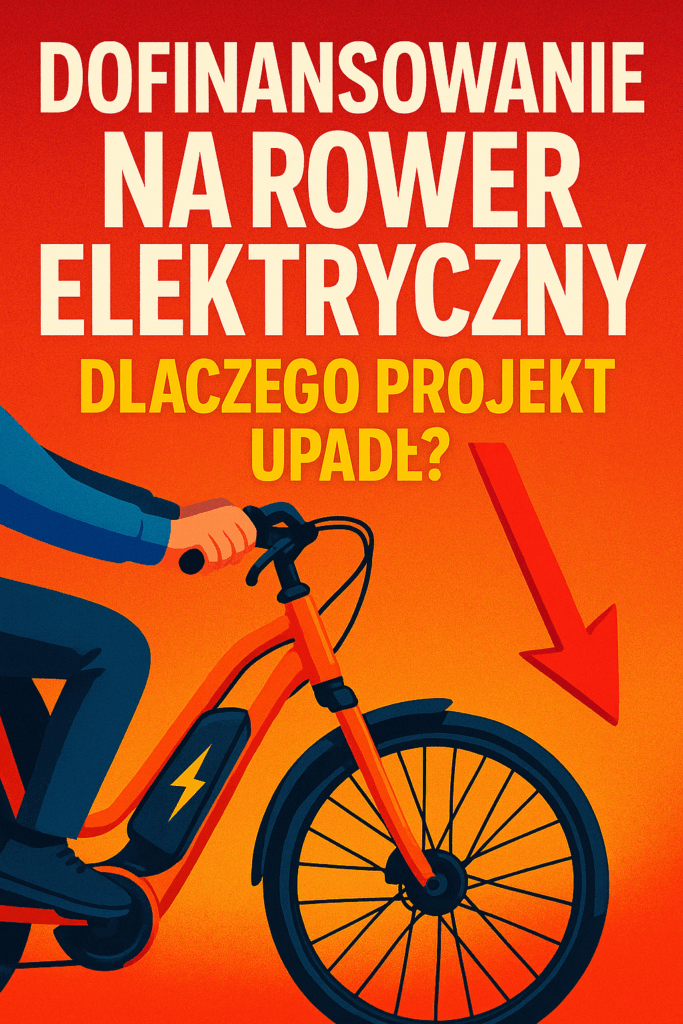 Dofinansowanie na rower elektryczny - dlaczego projekt upadł