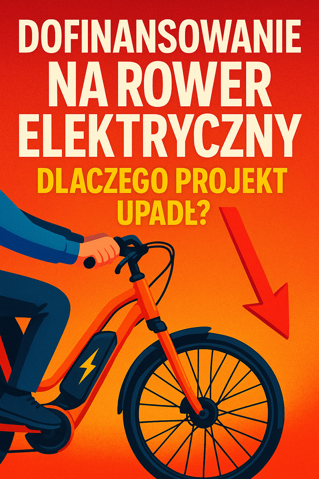 Dofinansowanie na rower elektryczny - dlaczego projekt upadł