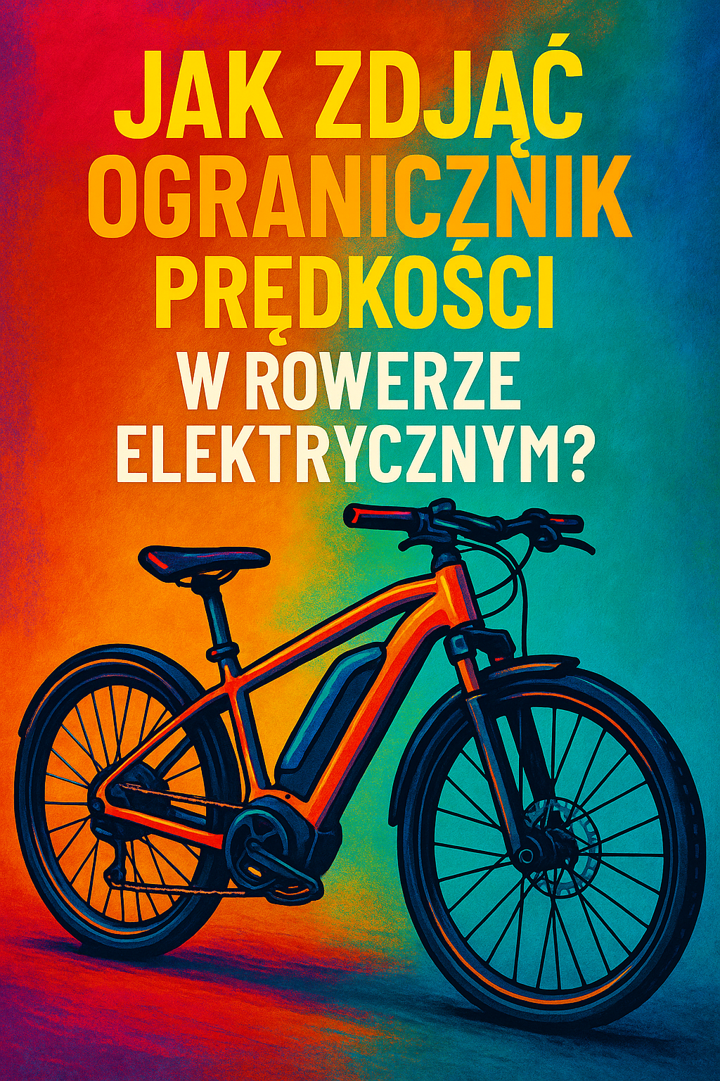 Jak zdjąć ogranicznik prędkości w rowerze elektrycznym