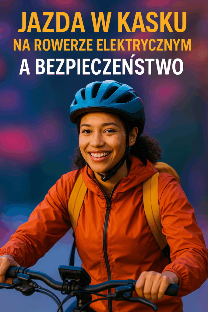 Jazda w kasku na rowerze elektrycznym a bezpieczeństwo