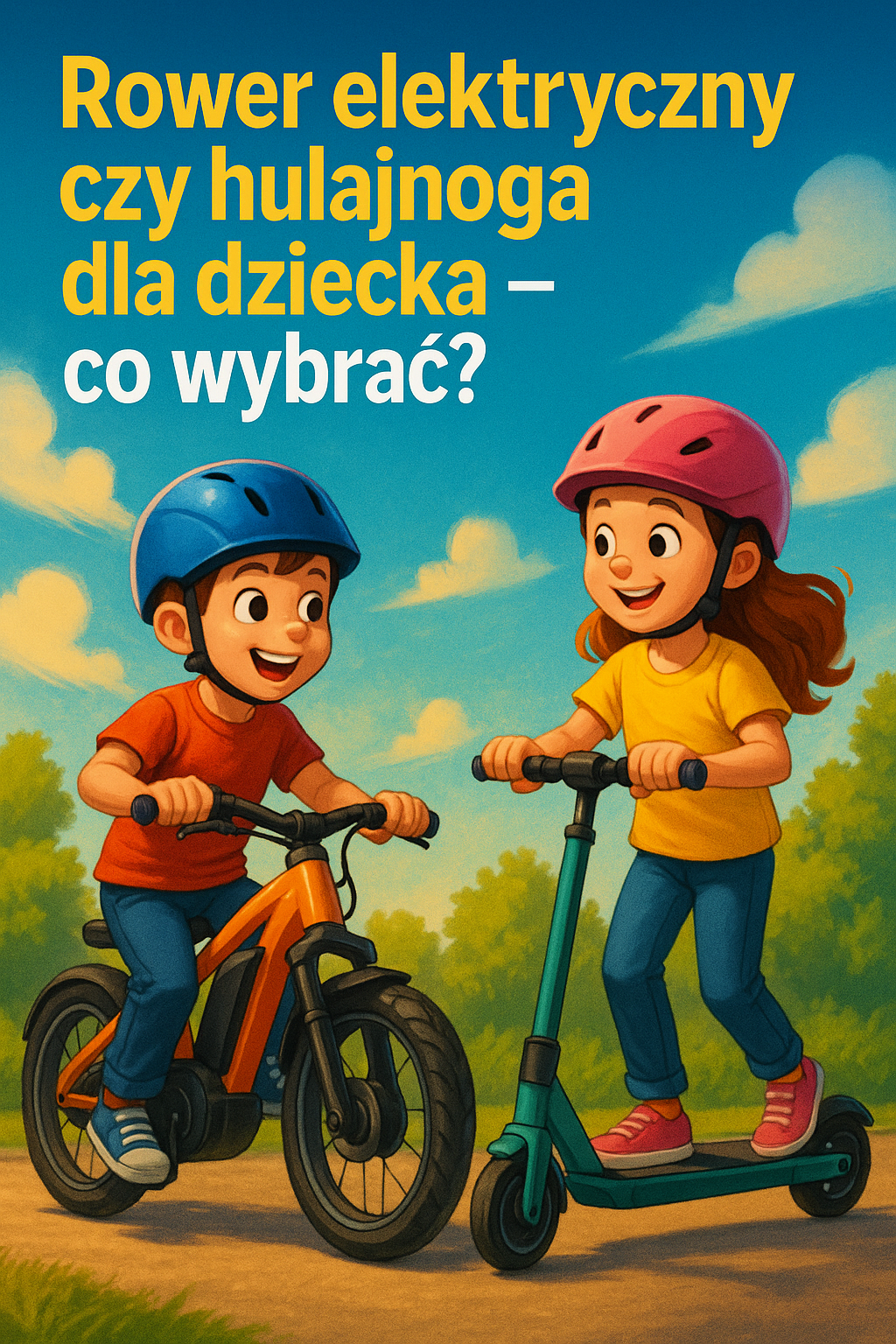 Rower elektryczny czy hulajnoga dla dziecka