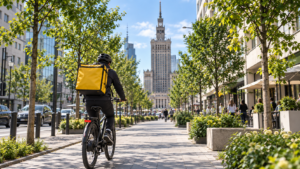 Jaki rower elektryczny dla kuriera? Glovo, Wolt, Uber Eats [2026]