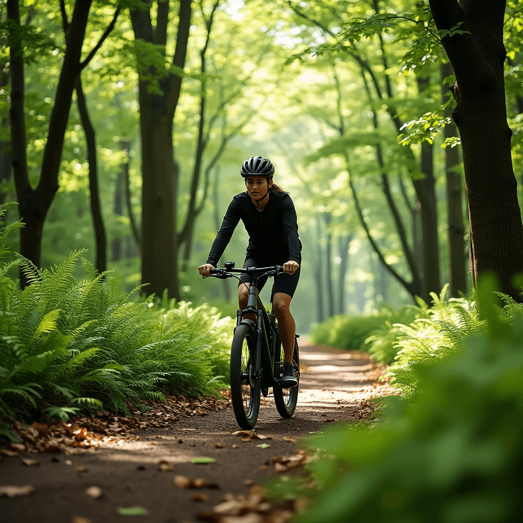 Czy rowerem elektrycznym można wjechać do lasu?