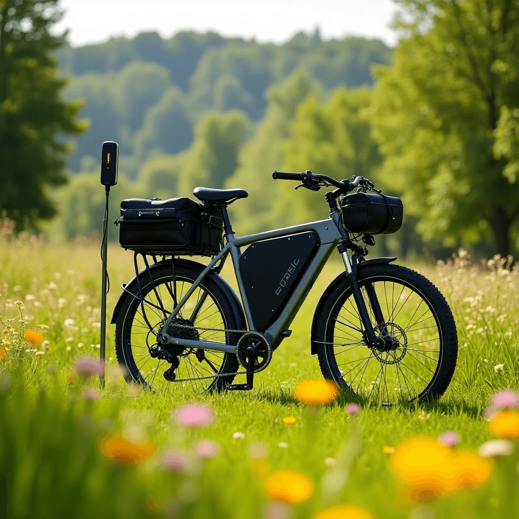 Jak ładować rower elektryczny w trasie