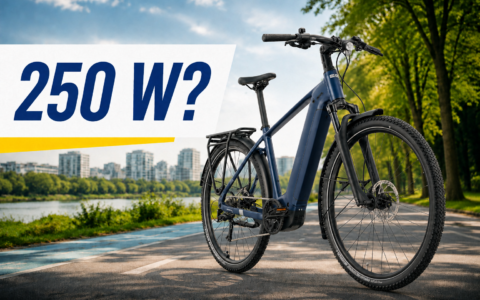 Rower elektryczny i napis „250 W?” – czy taka moc wystarczy?