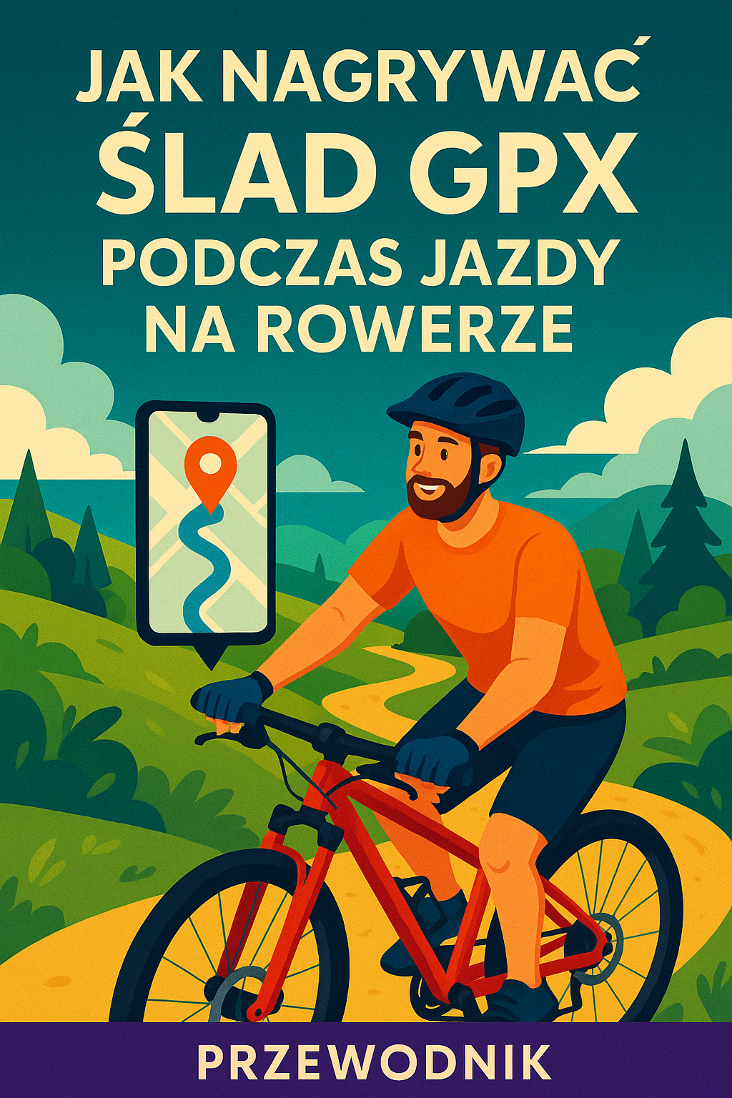 Jak nagrywać ślad GPX podczas jazdy na rowerze