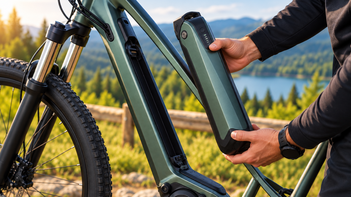 Jak wymienić baterię w rowerze elektrycznym – wyjmowanie baterii z ramy e-bike krok po kroku