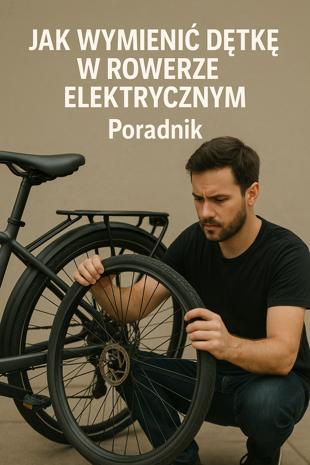 Jak wymienić dętkę w rowerze elektrycznym - Poradnik