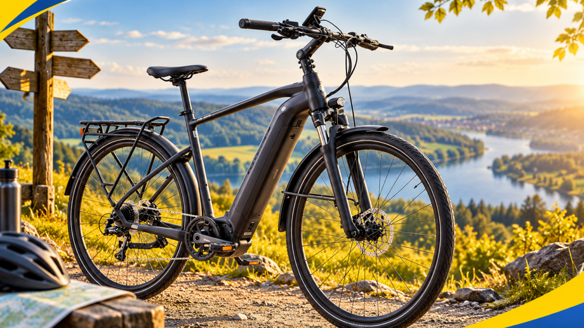 Rower elektryczny trekkingowy na trasie – poradnik wyboru e-bike trekkingowego