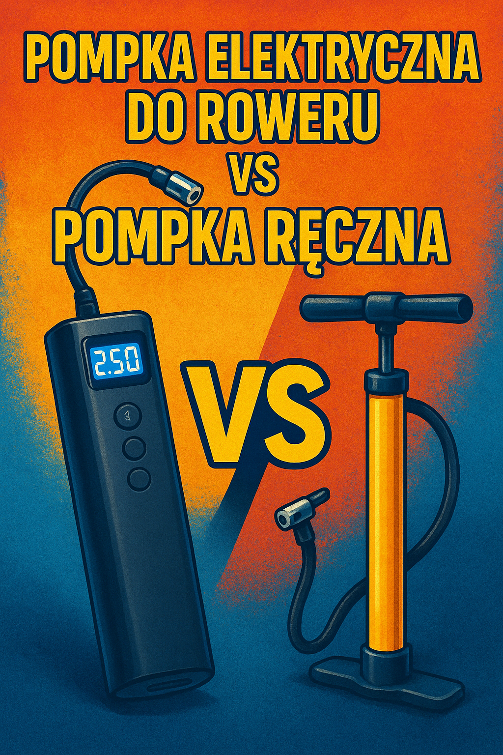 Pompka Elektryczna do Roweru vs Pompka Ręczna