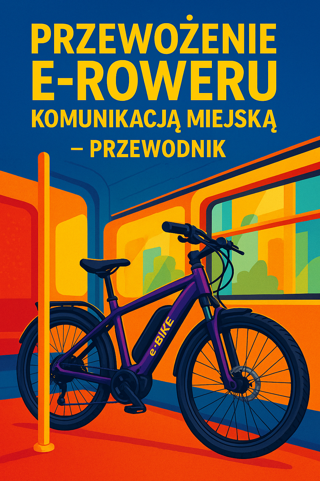Przewożenie e-roweru komunikacją miejską
