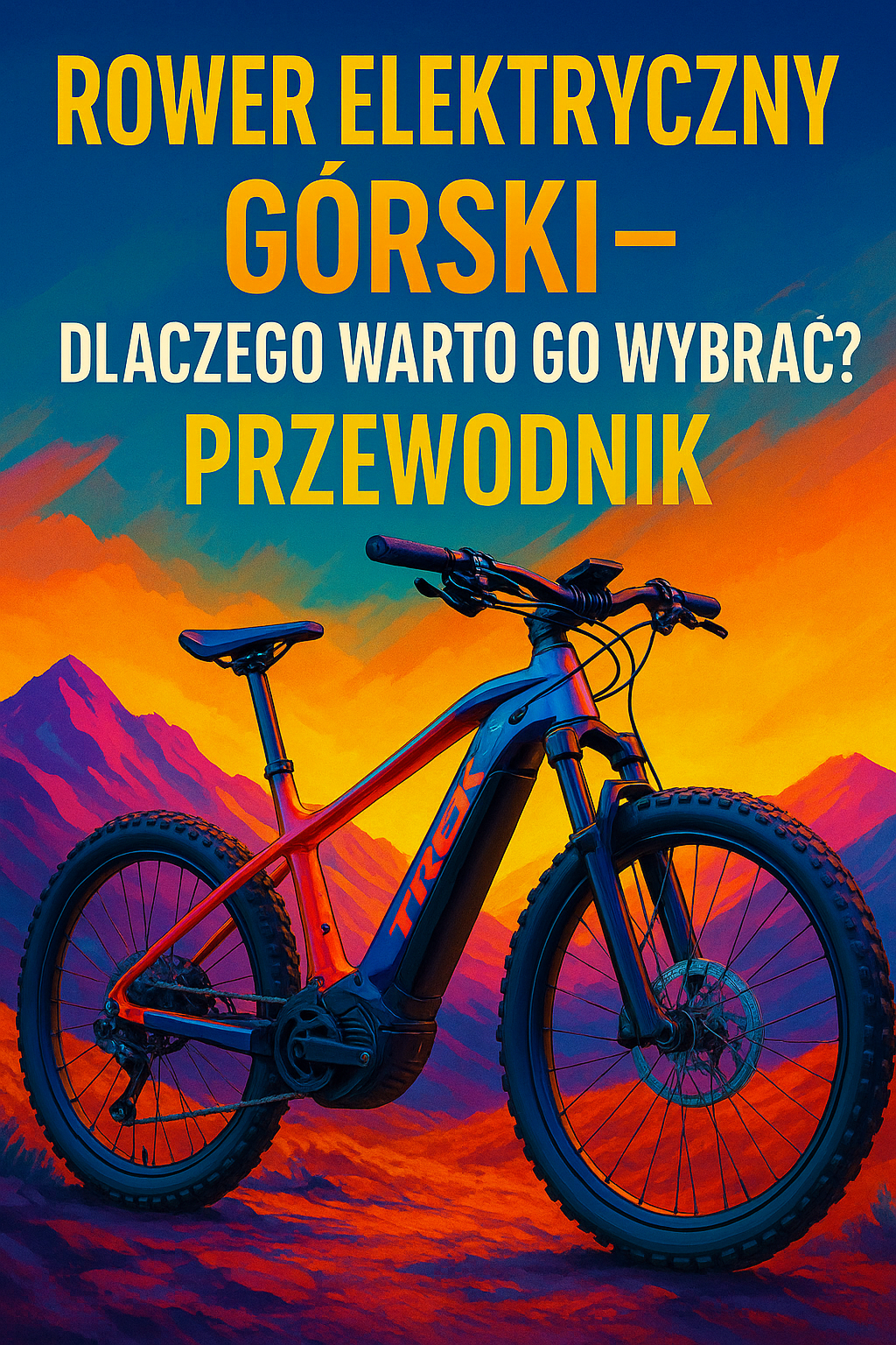 Rower elektryczny górski