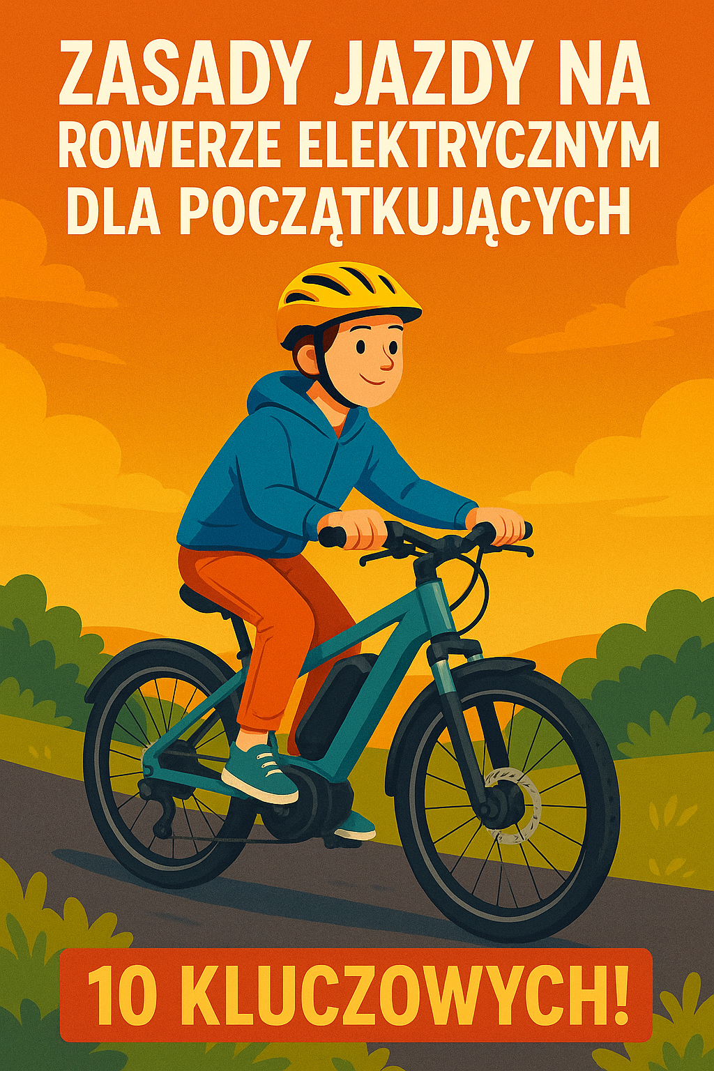 Zasady Jazdy na Rowerze Elektrycznym dla Początkujących