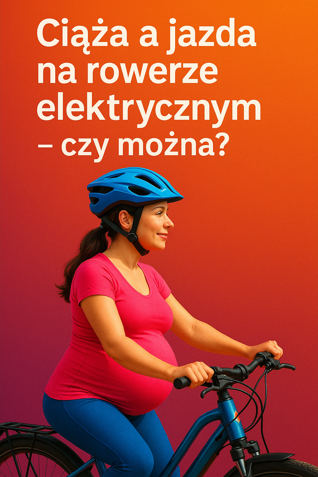 Ciąża a jazda na rowerze elektrycznym