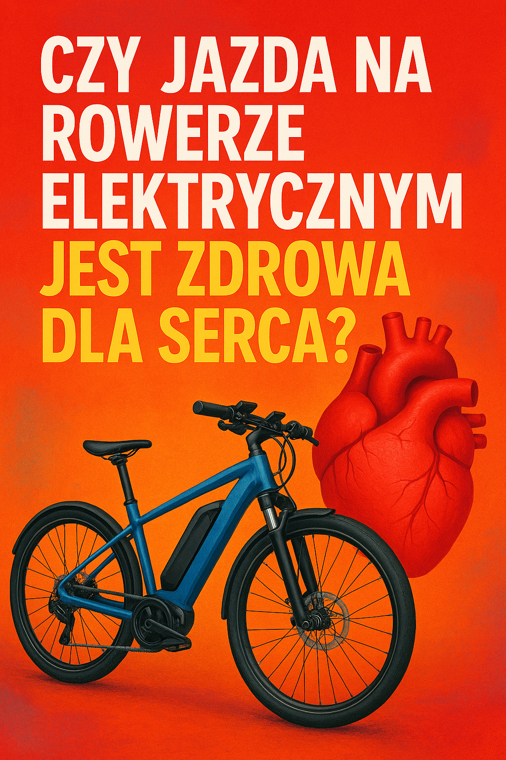 Czy jazda na rowerze elektrycznym jest zdrowa dla serca