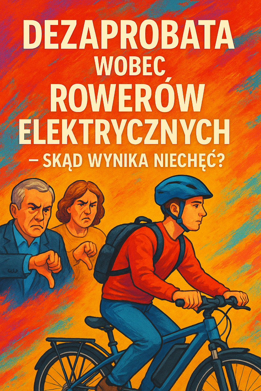 Dezaprobata wobec rowerów elektrycznych