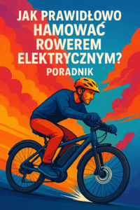 Jak prawidłowo hamować rowerem elektrycznym? Poradnik