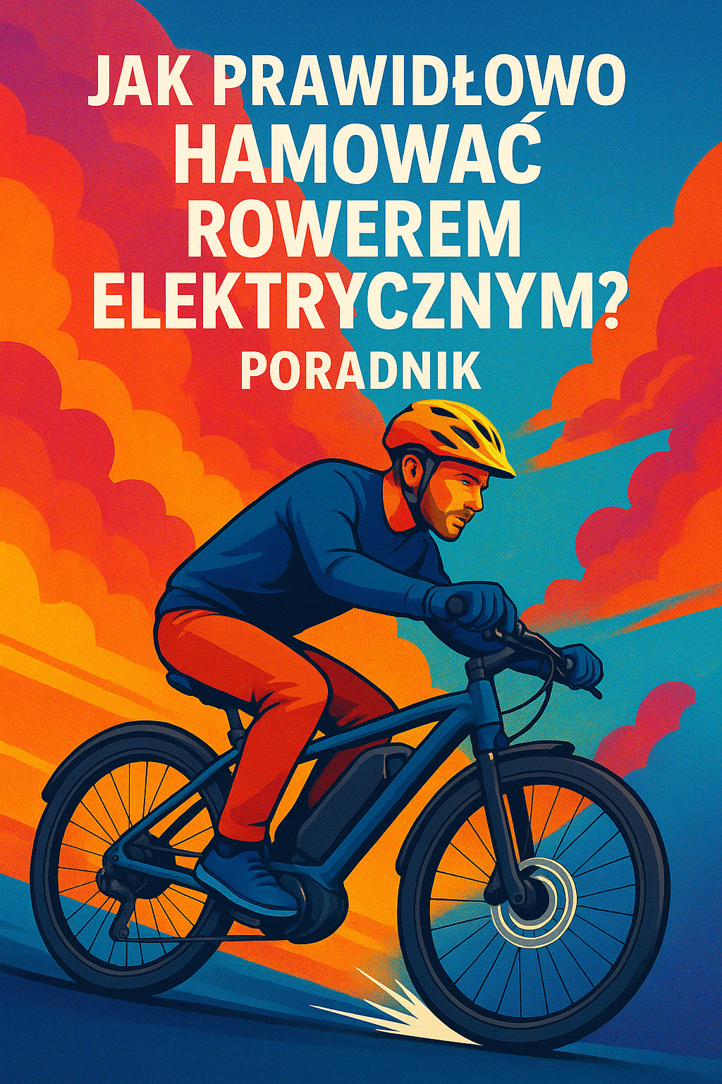 Jak prawidłowo hamować rowerem elektrycznym