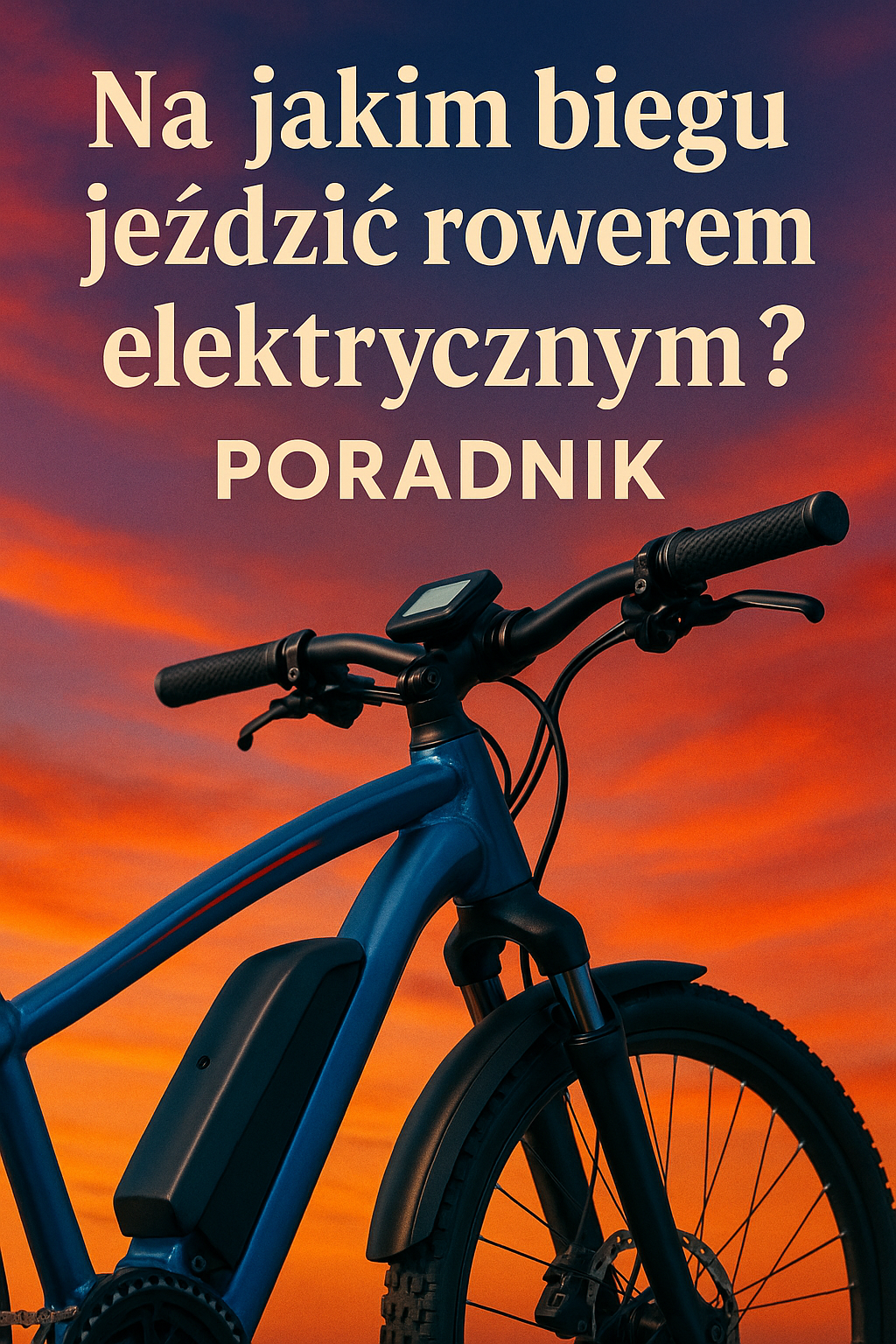 Na jakim biegu jeździć rowerem elektrycznym