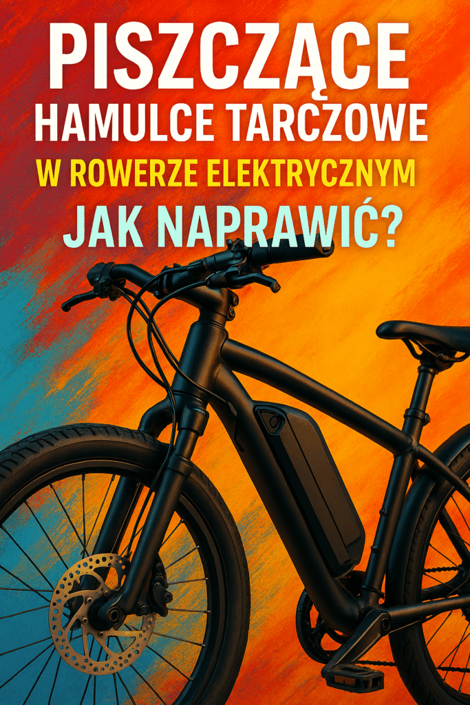 Piszczące hamulce tarczowe w rowerze elektrycznym