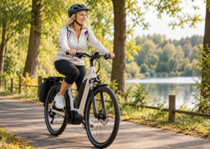 Rower elektryczny dla kobiety po 50. roku życia – korzyści i bezpieczeństwo