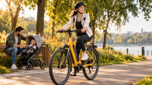 Rower elektryczny po porodzie – kiedy można wrócić do jazdy?