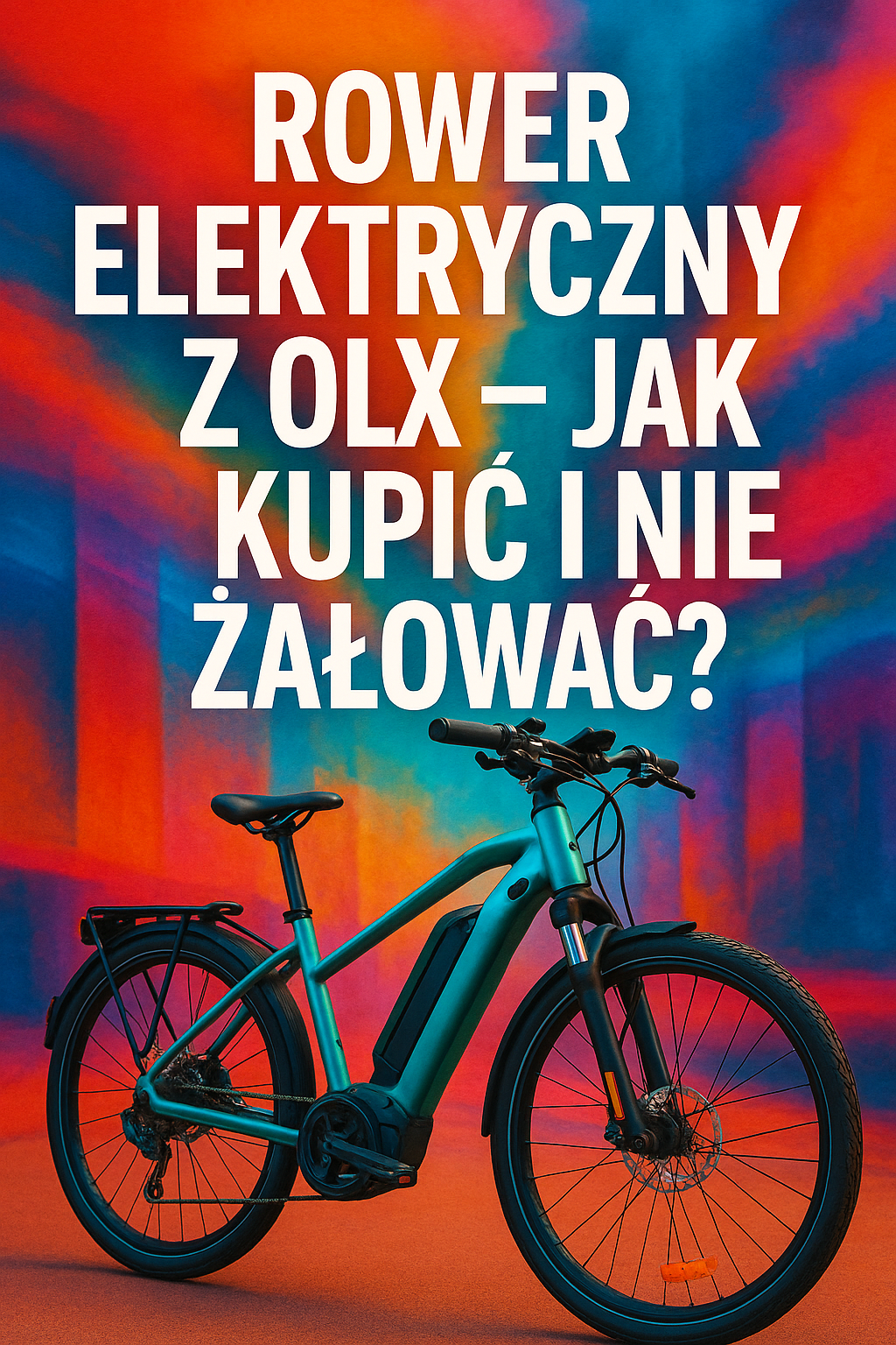 Rower elektryczny z OLX