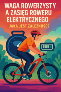 Waga rowerzysty a zasięg roweru elektrycznego. Jaka jest zależność?