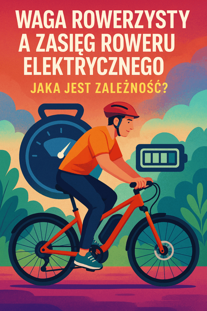Waga rowerzysty a zasięg roweru elektrycznego