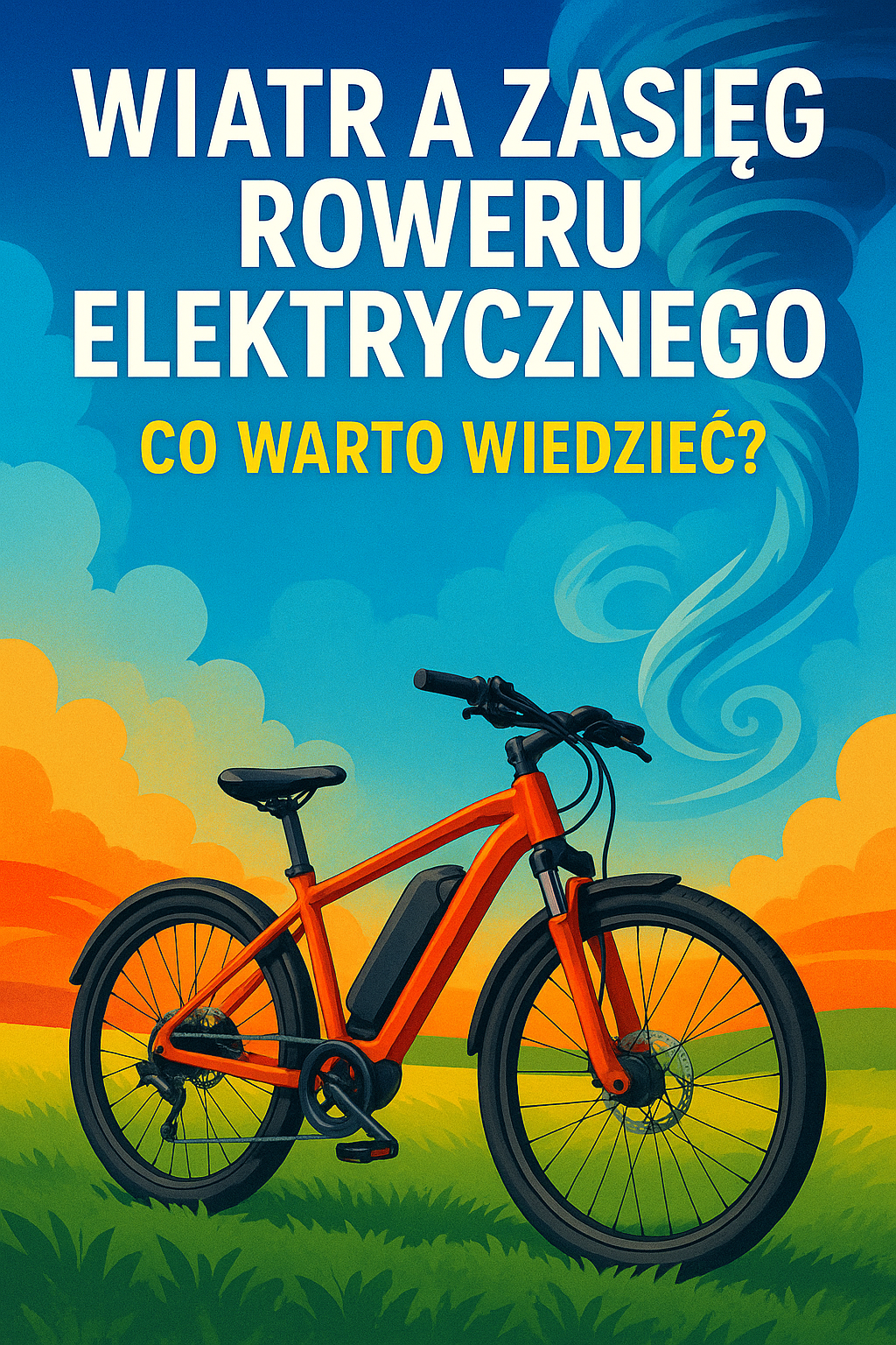 Wiatr a zasięg roweru elektrycznego