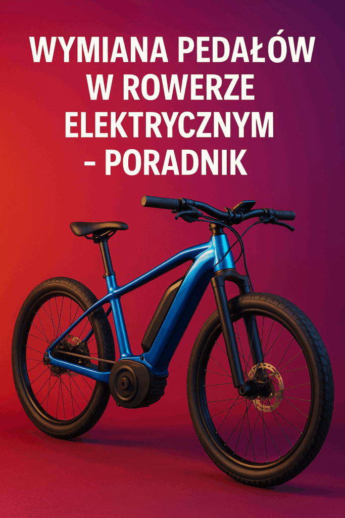 Wymiana pedałów w rowerze elektrycznym