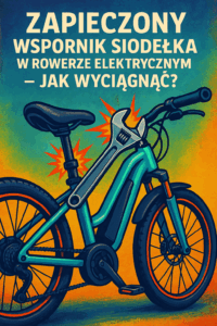 Zapieczony wspornik siodełka w rowerze elektrycznym – Jak wyciągnąć?
