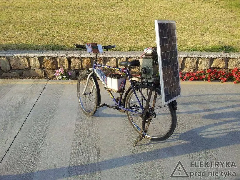 Ekologiczna przyszłość mobilności: rower elektryczny na energię słoneczną DIY! Zero emisji, 100% kreatywności – Tesla może się schować.