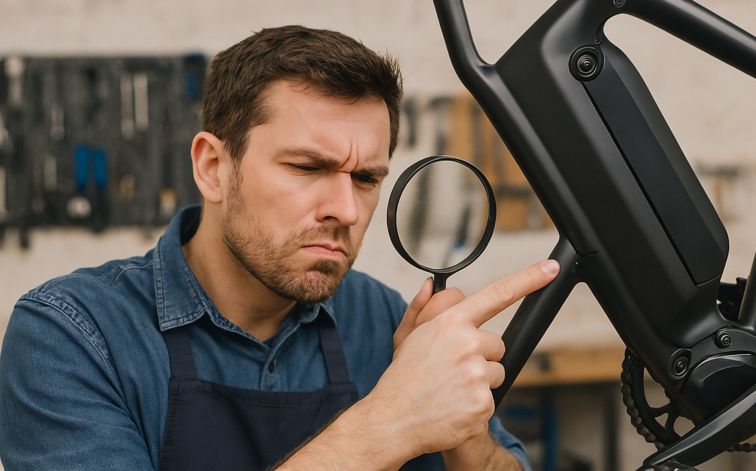 Wada produkcyjna roweru elektrycznego: