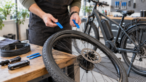 Wymiana opony w rowerze elektrycznym – poradnik krok po kroku