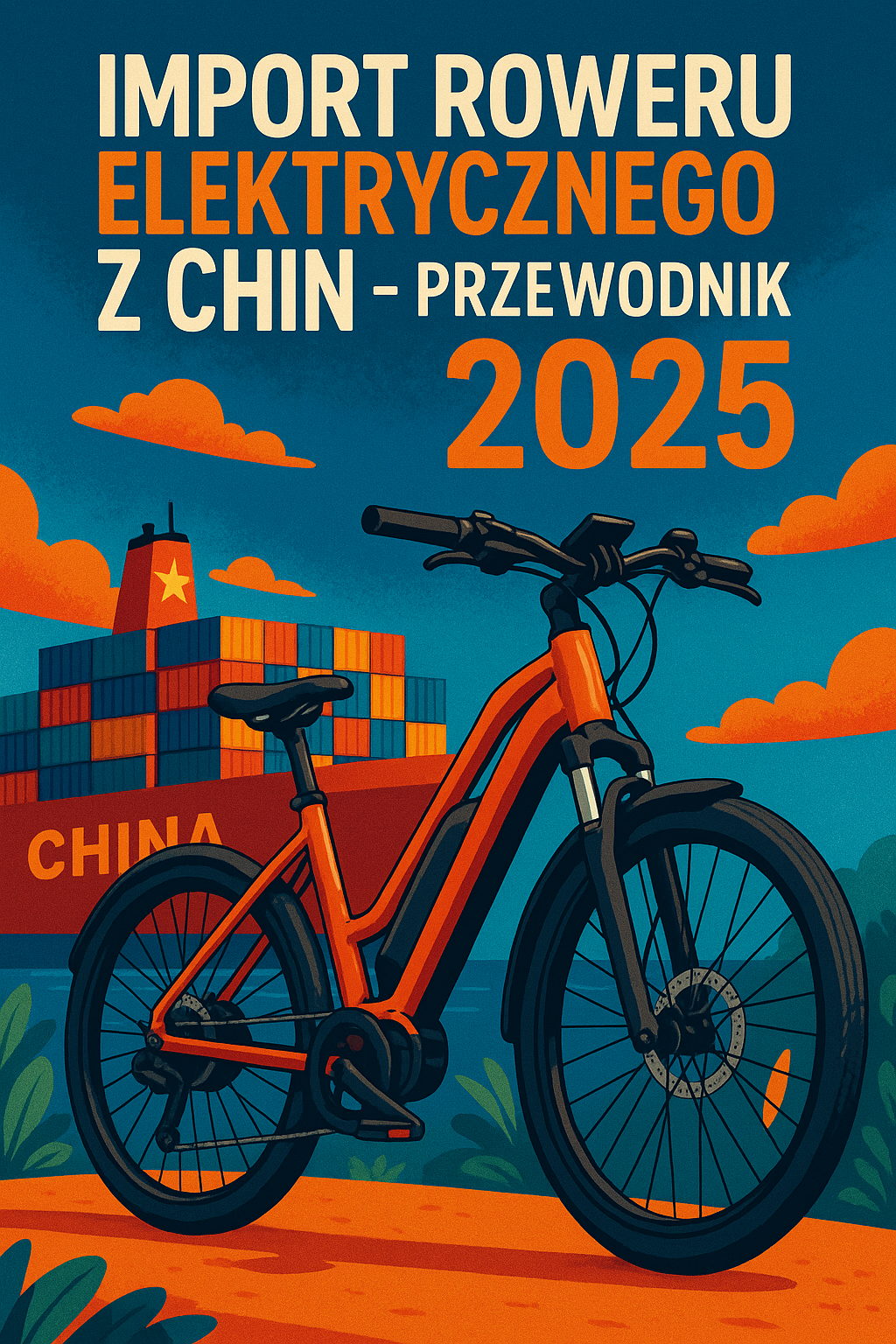 Import roweru elektrycznego z Chin