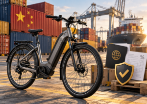 Import roweru elektrycznego z Chin – cło, VAT i przepisy