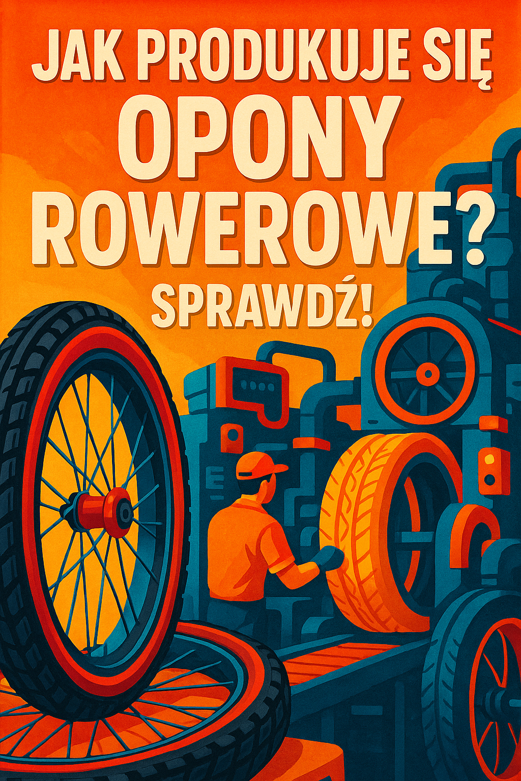 Jak produkuje się opony rowerowe