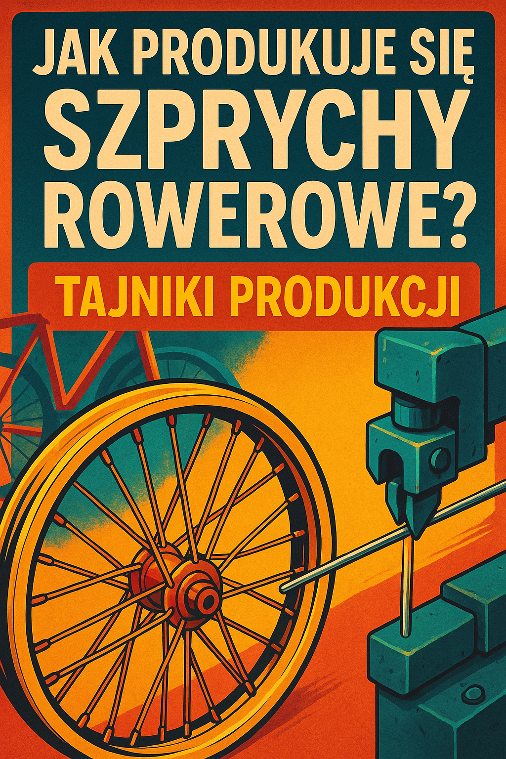 Jak produkuje się szprychy rowerowe?