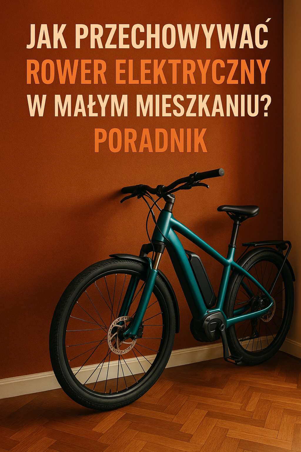 Jak przechowywać rower elektryczny w małym mieszkaniu