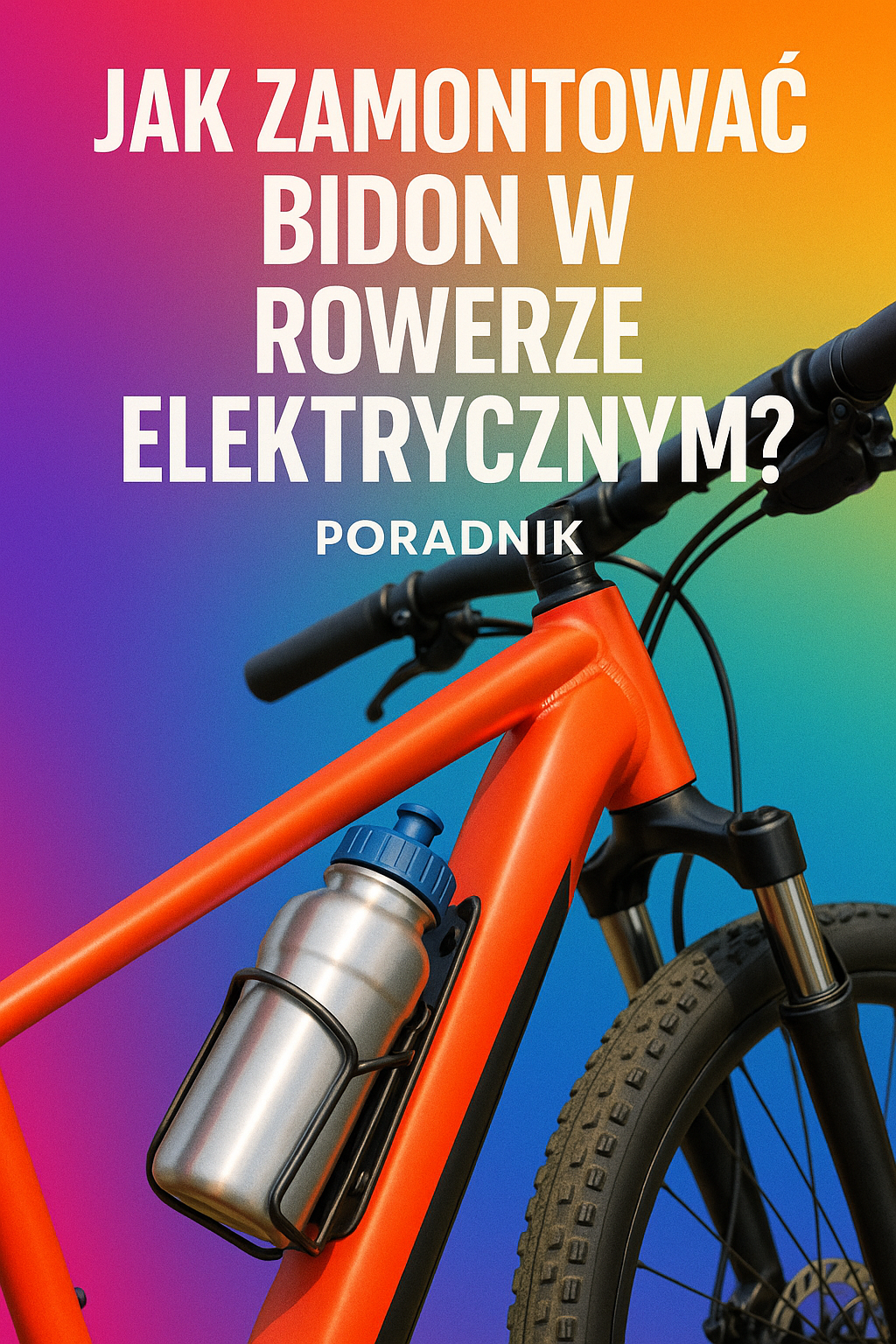 Jak zamontować bidon w rowerze elektrycznym