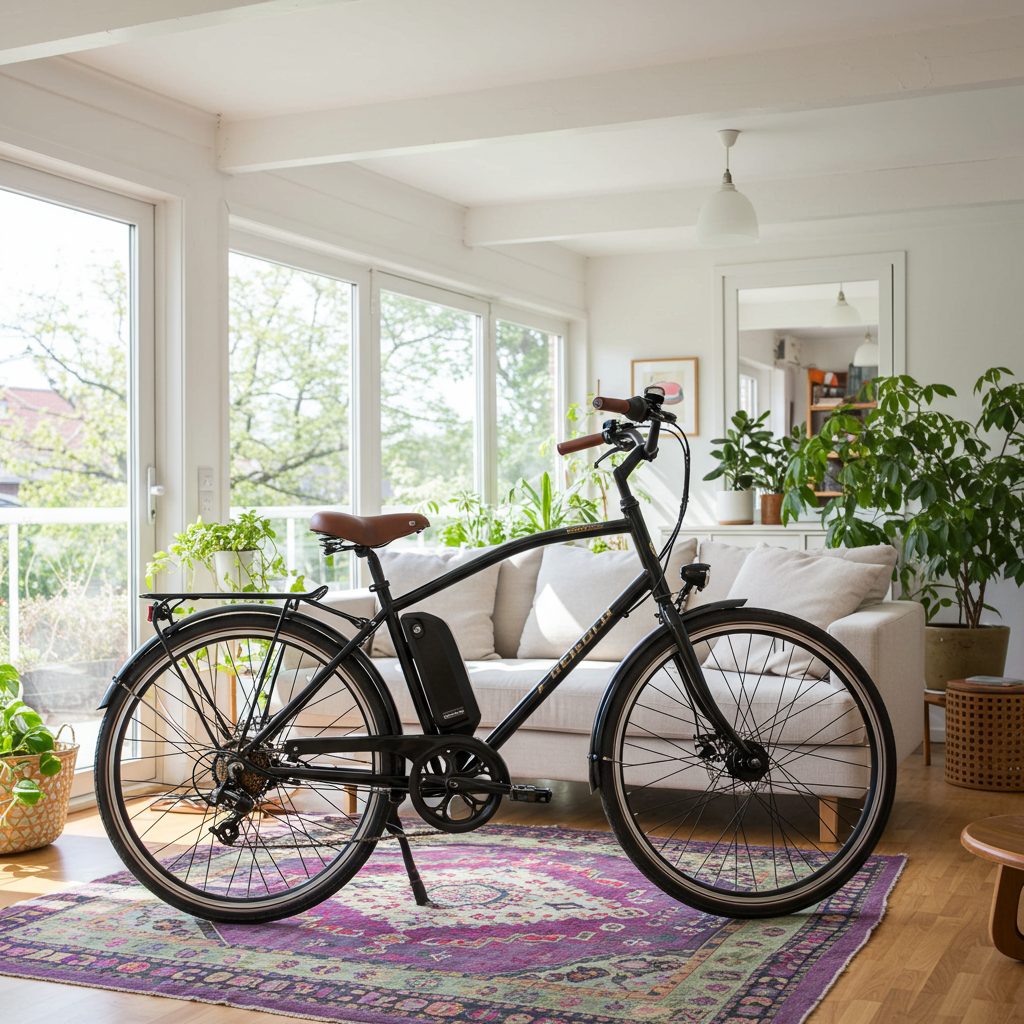 Ładowanie roweru elektrycznego w domu